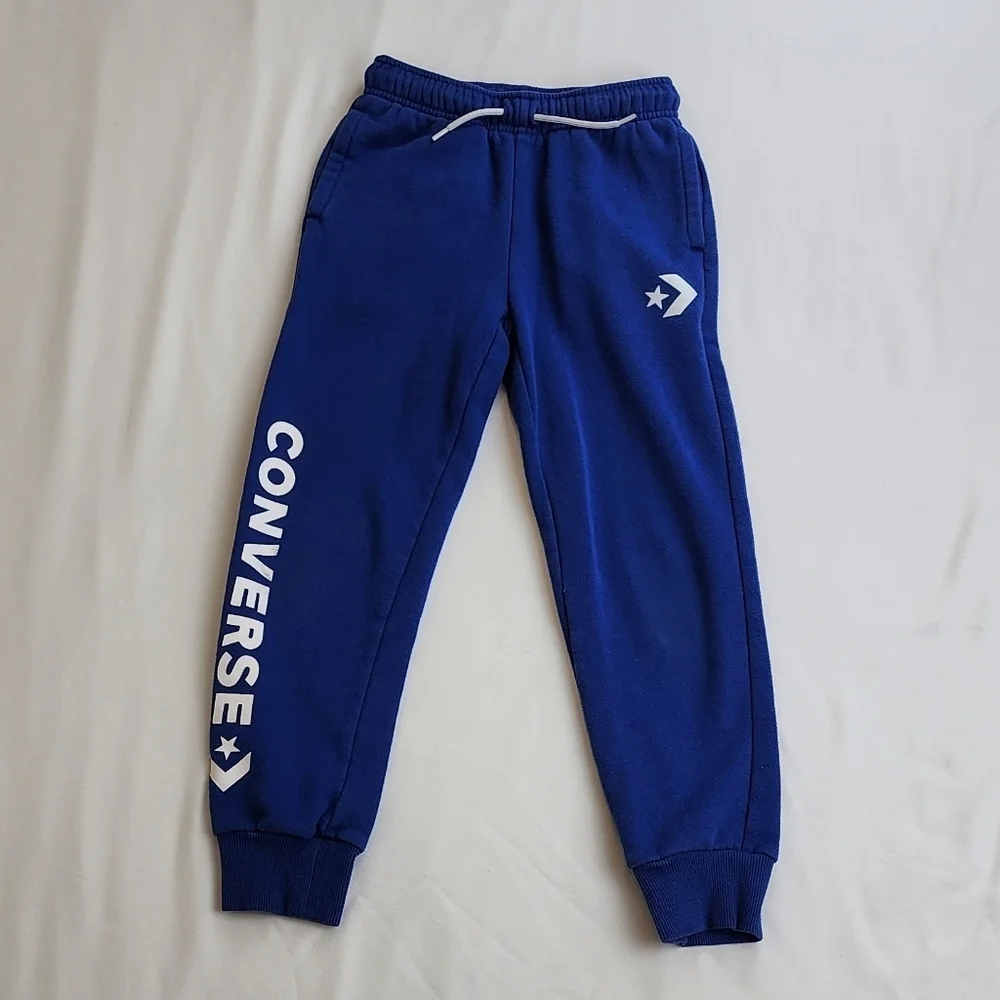Converse Blue Drawstring Sweatpants